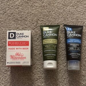 Shaving Cream and Face Lotion Set - Travel Size